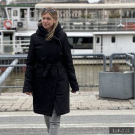 Gertrúd 2.0 winter coat - black/black Gertrúd 2.0 winter coat - black/black