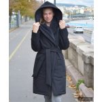 Gertrúd 2.0 winter coat - black/black