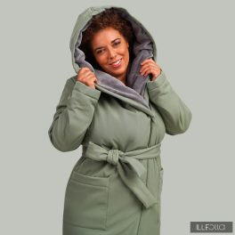 Gertúd 2.0 winter coat - mint green/gray Gertúd 2.0 winter coat - mint green/gray