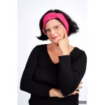 Fülmelegítő hajpánt - pink