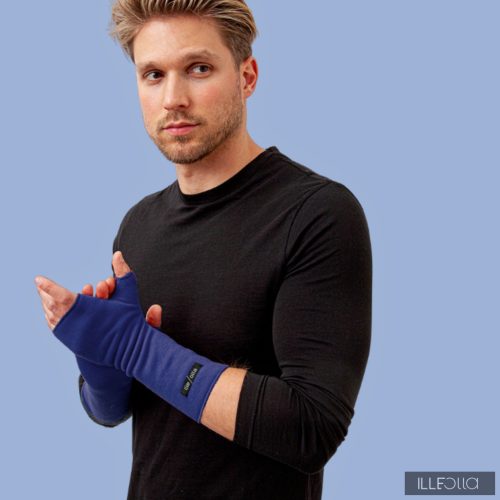 EMI handwarmer for men - midnightblue