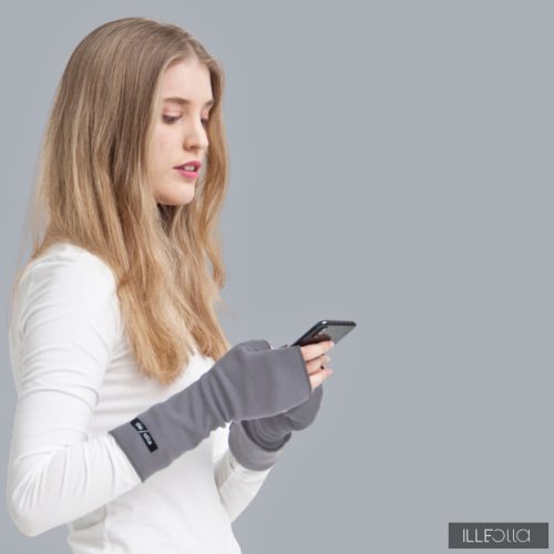 EMI handwarmer - melange gray