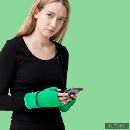 EMI handwarmer - green