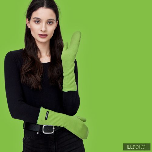 Emilia gloves - applegreen