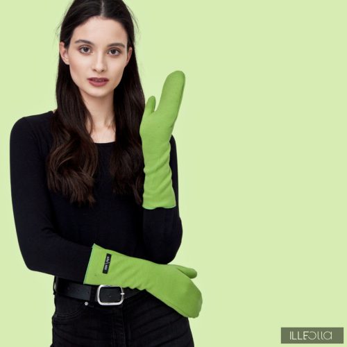 Emilia gloves - applegreen