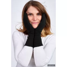 Emília egyujjas kesztyű - fekete