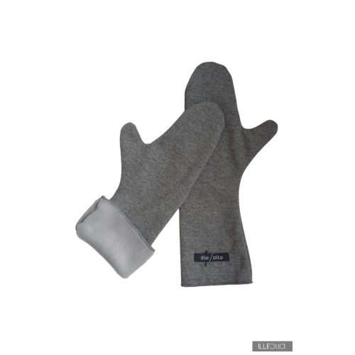 Emilia gloves - melange gray