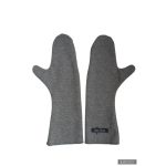 Emília egyujjas kesztyű - melangeszürke