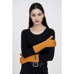 Emilia gloves - ochre yellow