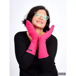 Emília egyujjas kesztyű - pink