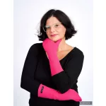 Emília egyujjas kesztyű - pink