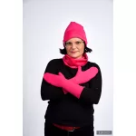 Emília egyujjas kesztyű - pink