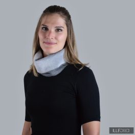 EMMA infinity scarf - gray melange EMMA infinity scarf - gray melange