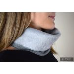 EMMA infinity scarf - gray melange