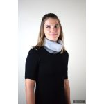 EMMA infinity scarf - gray melange