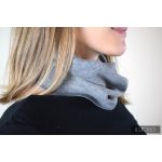 EMMA infinity scarf - gray melange