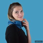 EMMA infinity scarf - turquoise