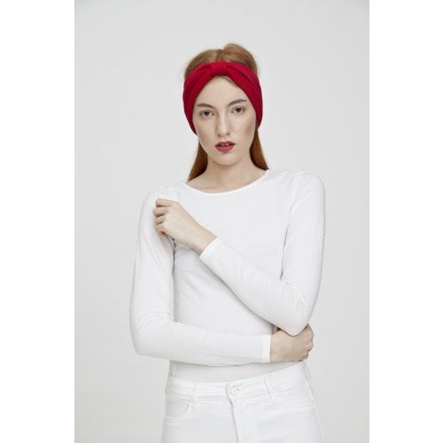 Evelin headband - cherry red