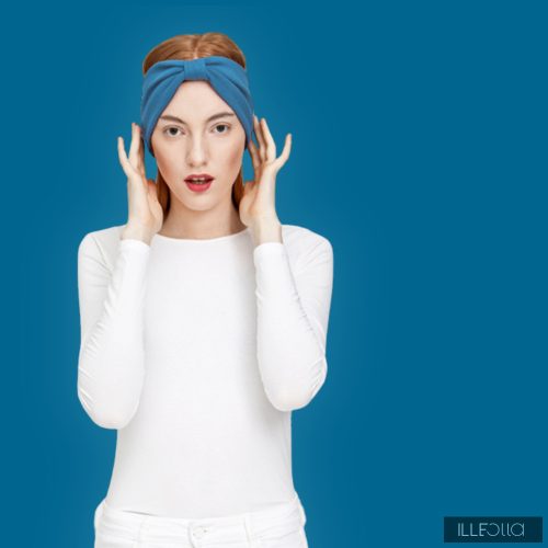 Evelin headband - turquoise