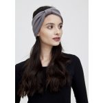 Evelin fülmelegítő hajpánt - világosszürke