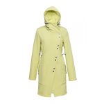 FABIOLA - Snap Button women coat - light yellow - FAULT MATERIAL S
