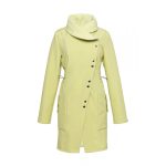 FABIOLA - Snap Button women coat - light yellow - FAULT MATERIAL S