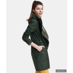 FABIOLA - Snap Button women coat - khaki