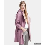 FABIOLA - Snap Button women coat - mauve pink