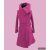 FANNIE  Romantic 'A' Line Coat - Cyclamen