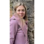 FANNIE  Romantic 'A' Line Coat - Mauve pink L