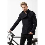 Men's sporty FARKAS bike jacket - black S