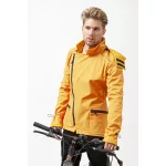Men's sporty FARKAS bike jacket - ochre yellow XL