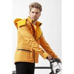 Men's sporty FARKAS bike jacket - ochre yellow 3XL