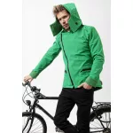 Men's sporty FARKAS bike jacket - green L