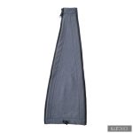 FEDORA coat maternity panel - melange gray