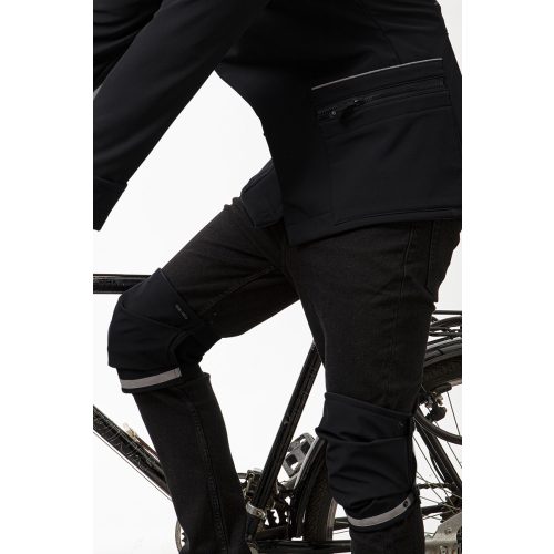 Knee warmer men FIOLLA BIKE - black 