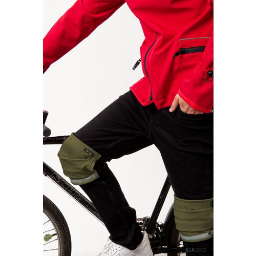 Térdmelegítő férfi FIOLLA BIKE - világoskheki