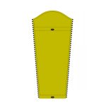 Baby panel - mustard yellow