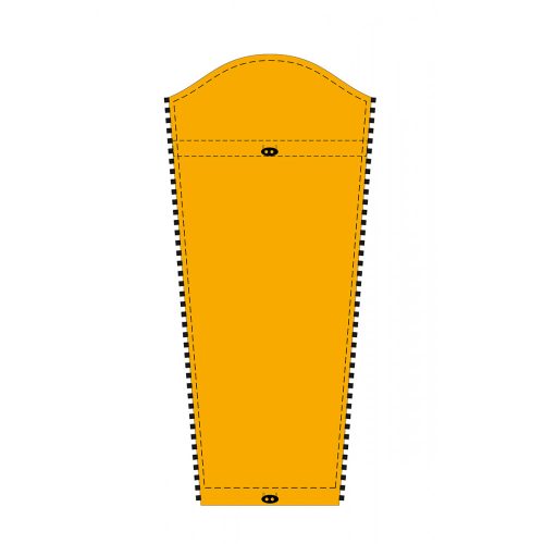 Baby panel - ochreyellow