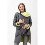 Baby panel - gray/applegreen