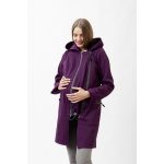 Maternity panel - eggplant purple