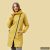 Big hoodie Fioda no2 - mustard yellow - XS