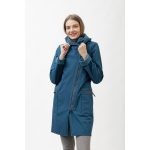 FIODA 2.0 women softshell coat with Large Hood - dark petrol