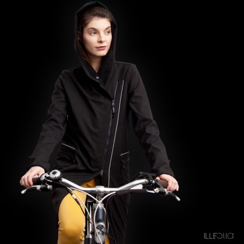 Hosszú Fioda bike - fekete 2XL