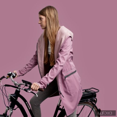Long Fioda bike - mauve pink 3XL