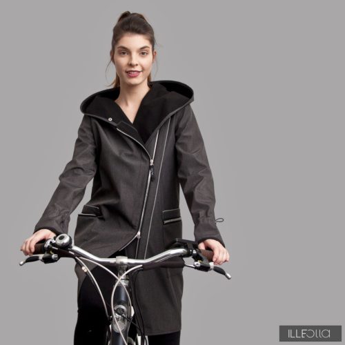 Hosszú Fioda bike - melangeszürke