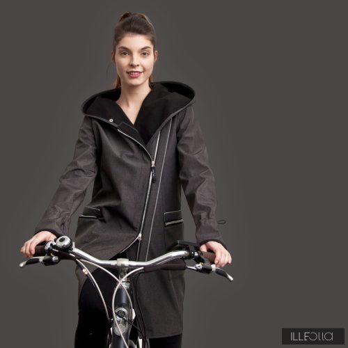 Long Fioda bike - melange gray S