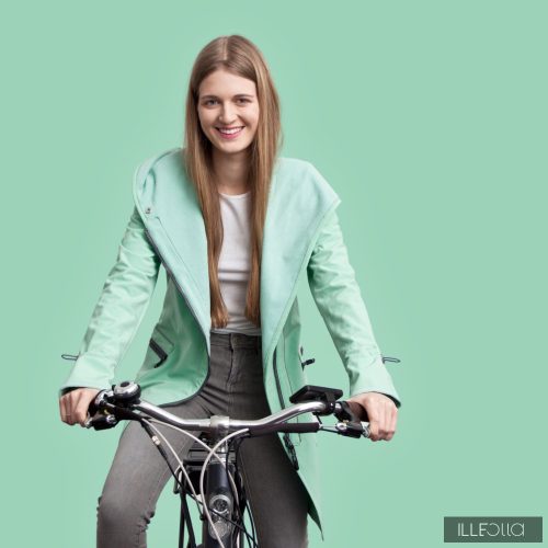Long Fioda bike - mintgreen - FAULT MATERIAL