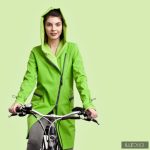 Hosszú Fioda bike - neonzöld L