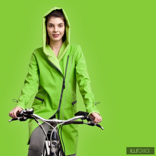 Hosszú Fioda bike - neonzöld